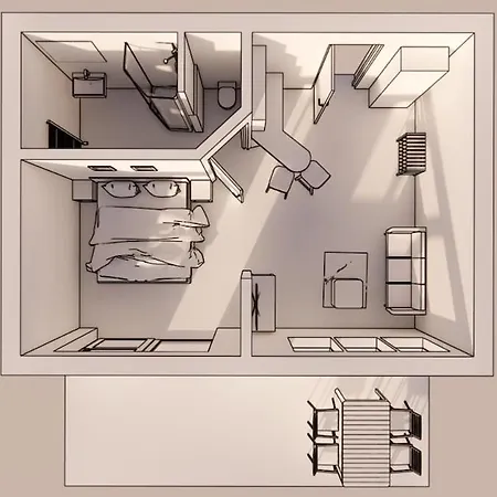 Appartement Klein Aber Fein
